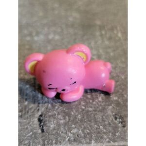 Shopkins moose pink sleeping teddy bear toy figure